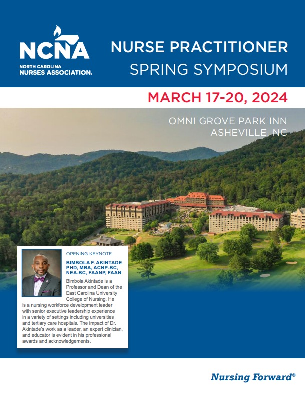 Agenda - North Carolina Nurses Association